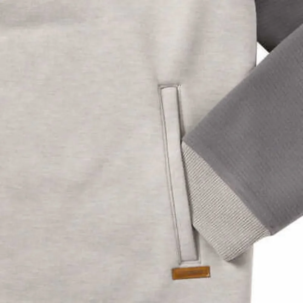 Voyager Men's Full Zip Fleece Hoodie, Gray